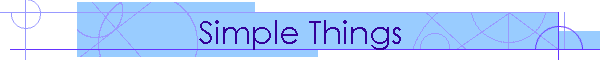 Simple Things